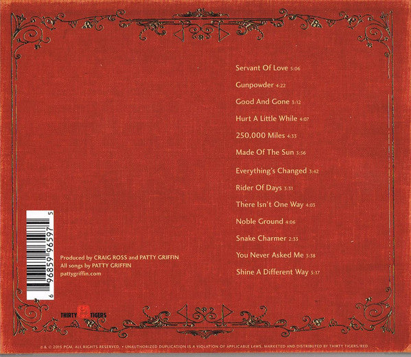 Patty Griffin - Servant Of Love (CD) - Image 2