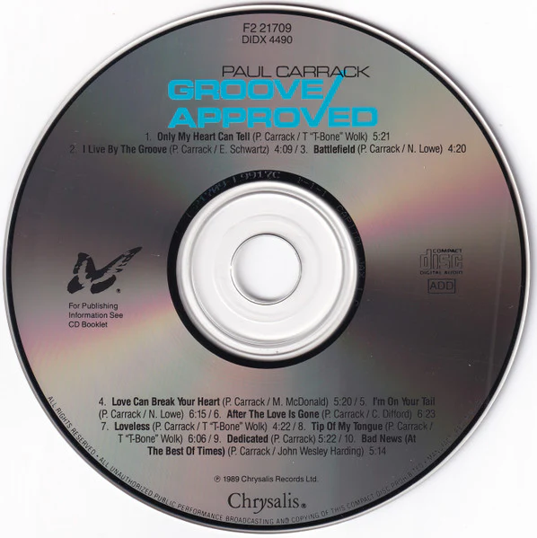 Paul Carrack - Groove Approved (CD) - Image 3