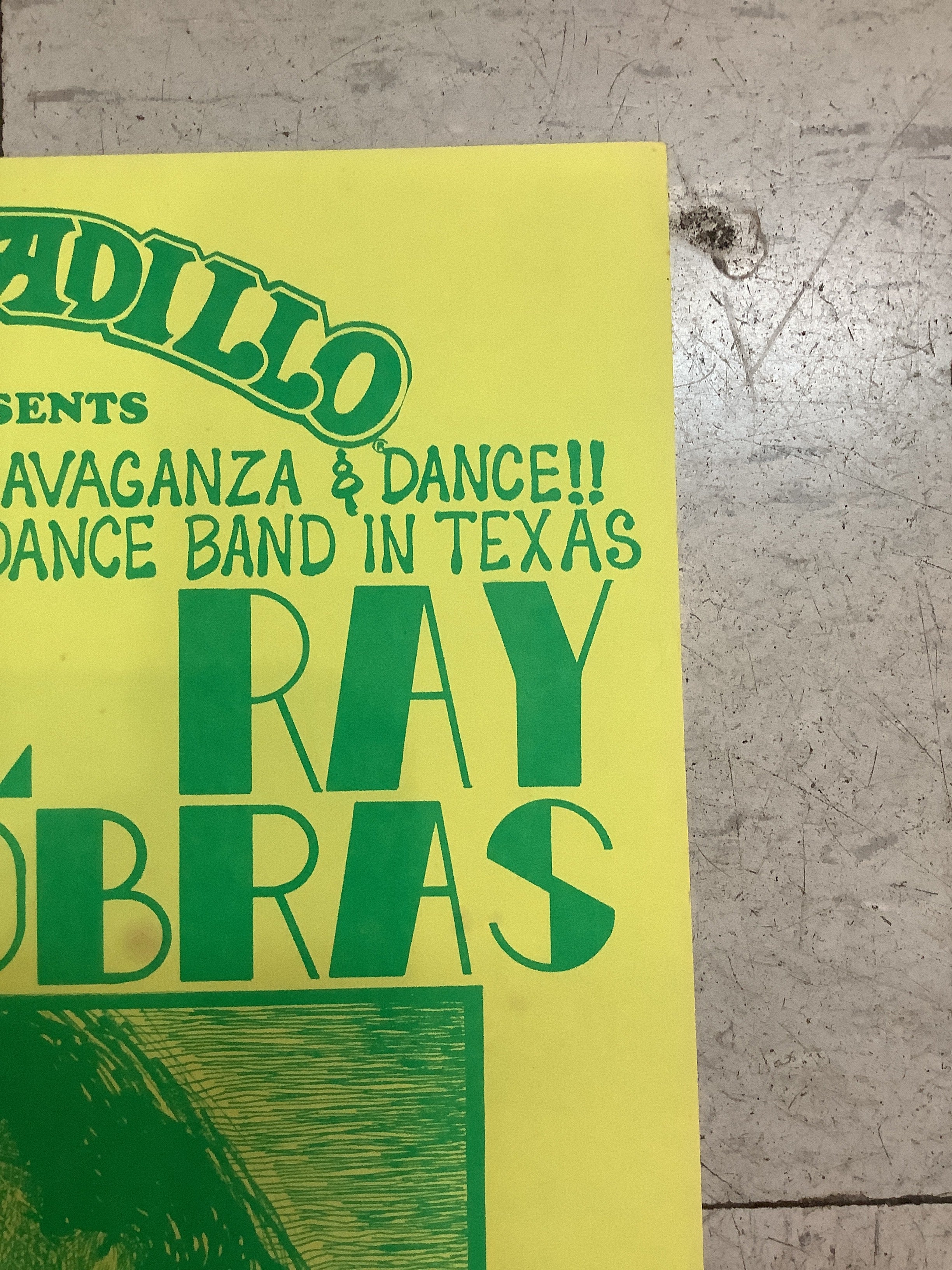 Paul Ray and The Cobras/The Fabulous Thunderbirds at Armadillo - 1977 (Poster) - Image 3