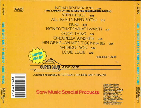 Paul Revere & The Raiders - Good Things (CD) - Image 3