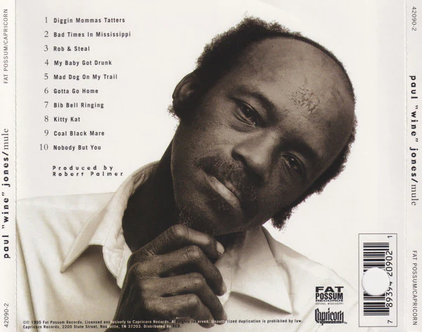 Paul "Wine" Jones* - Mule (CD) - Image 2