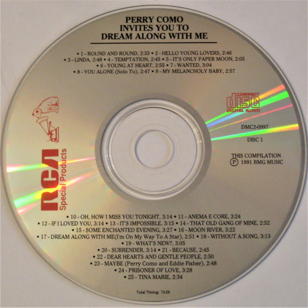 Perry Como - Invites You To Dream Along With Me (CD) - Image 3