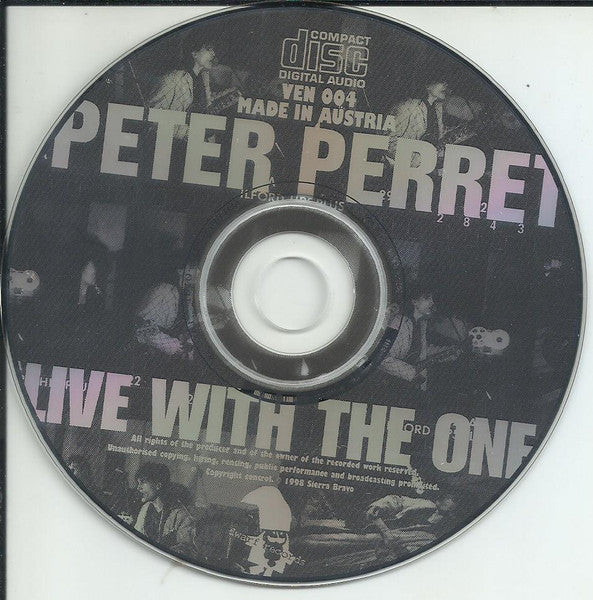 Peter Perrett With The One  - Peter Perrett Live With The One (CD) - Image 5