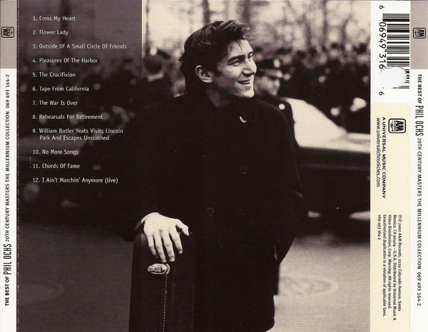 Phil Ochs - The Best Of Phil Ochs (CD) - Image 2