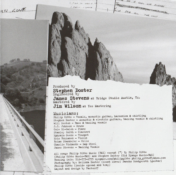 Philip Gibbs  - Paper Crosses (CD) - Image 5