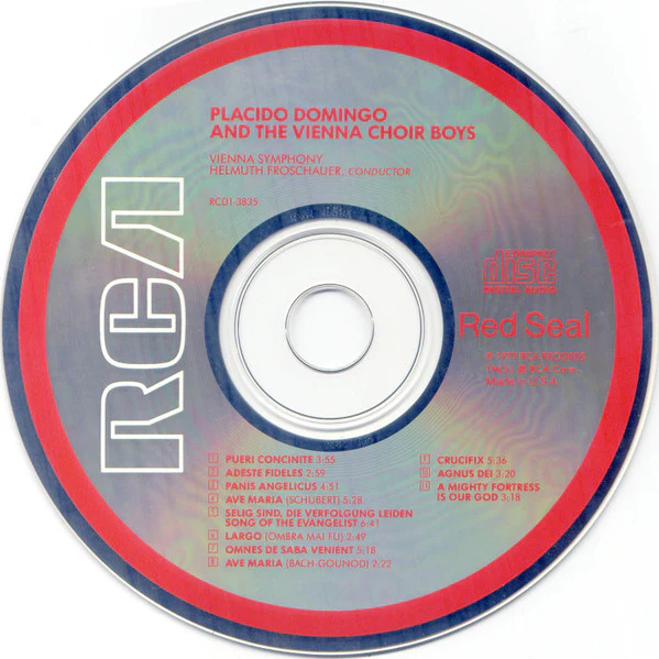 Placido Domingo And Die Wiener Sängerknaben, Wiener Symphoniker - Placido Domingo And The Vienna Choir Boys (CD) - Image 3