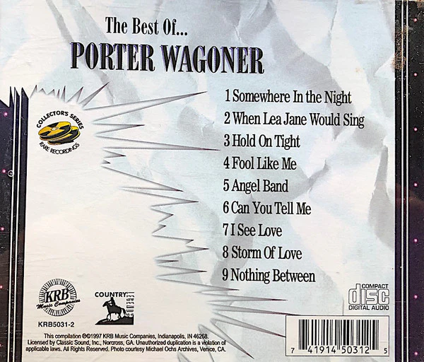 Porter Wagoner - The Best Of Porter Wagoner (CD) - Image 2