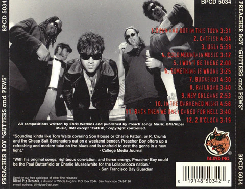Preacher Boy - Gutters And Pews (CD) - Image 2