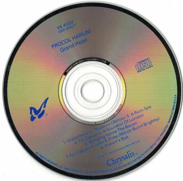 Procol Harum - Grand Hotel (CD) - Image 4