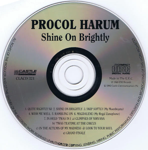 Procol Harum - Shine On Brightly (CD) - Image 4