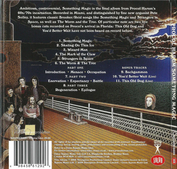 Procol Harum - Something Magic (CD) - Image 3