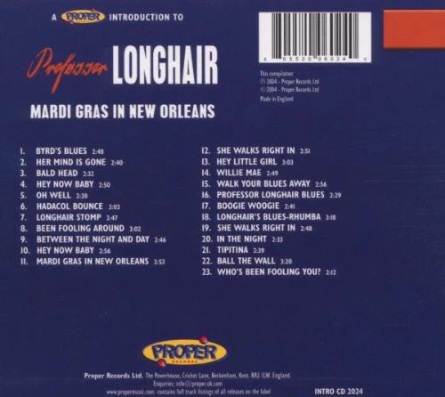 Professor Longhair - Mardi Gras In New Orleans (CD) - Image 2