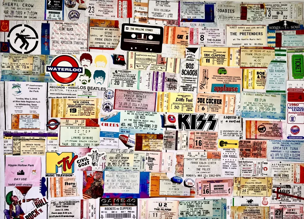 Puzzle - Ticket Stubs, 500 Pieces