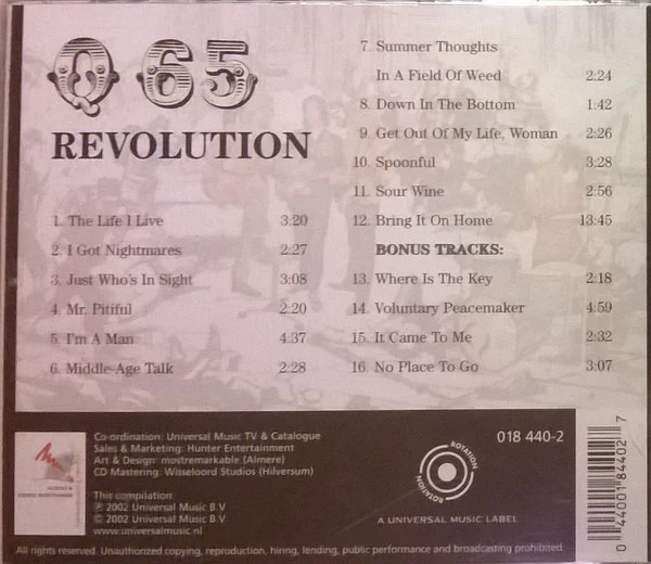 Q65 - Revolution (CD) - Image 2
