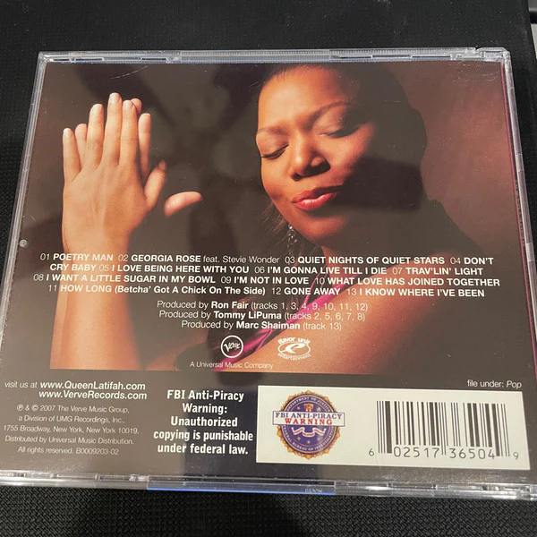 Queen Latifah - Trav'lin' Light (CD) - Image 5