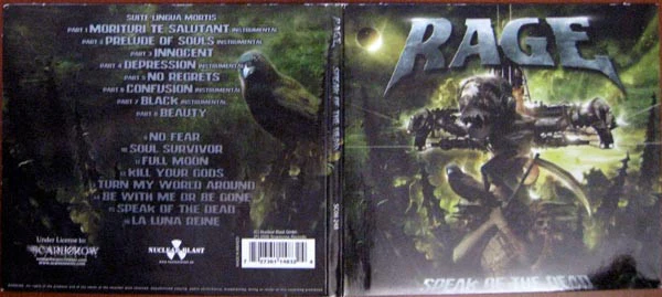 Rage  - Speak Of The Dead (CD) - Image 3