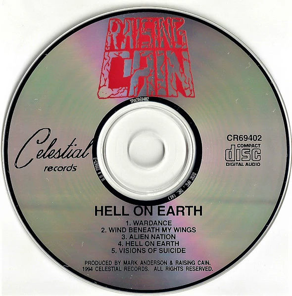 Raising Cain  - Hell On Earth (CD) - Image 3