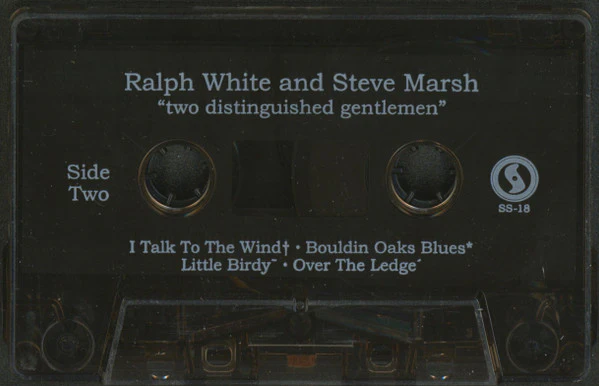 Ralph E. White And Steve Marsh  - "two distinguished gentlemen" (Cassette) - Image 4