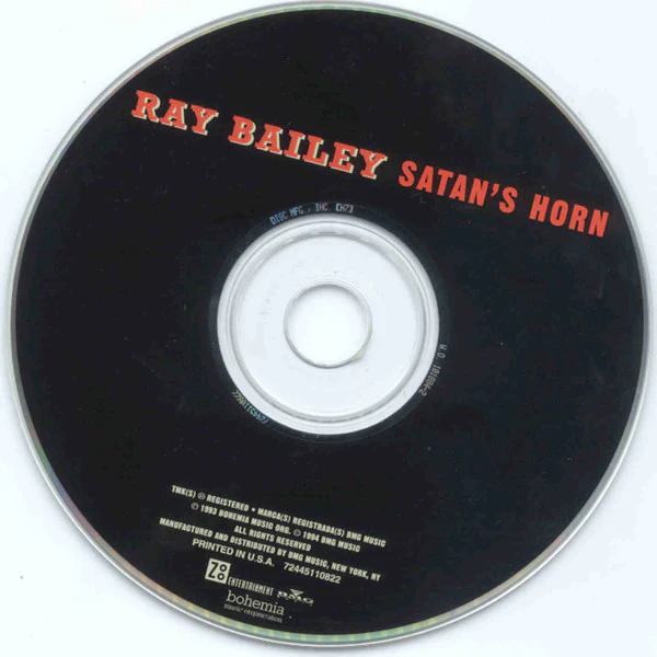 Ray Bailey  - Satan's Horn (CD) - Image 3