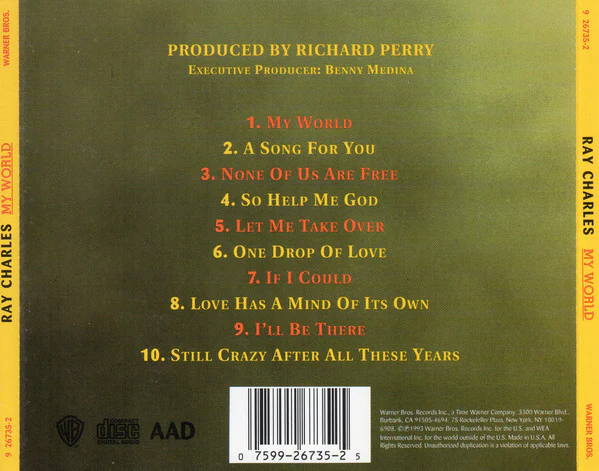 Ray Charles - My World (CD) - Image 2