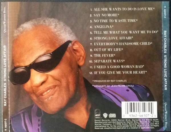 Ray Charles - Strong Love Affair (CD) - Image 3
