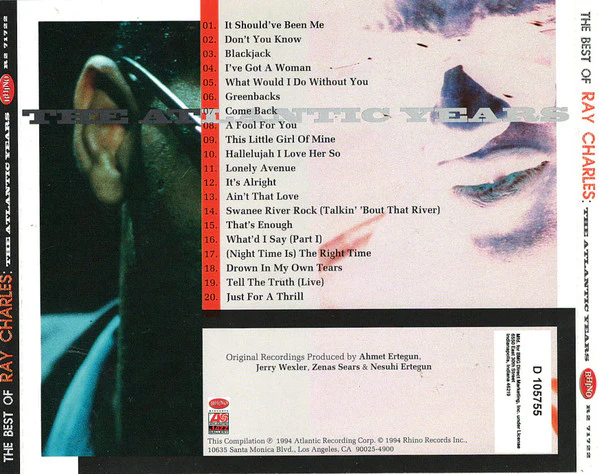 Ray Charles - The Best Of Ray Charles: The Atlantic Years (CD) - Image 2