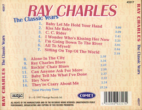 Ray Charles - The Classic Years (CD) - Image 2