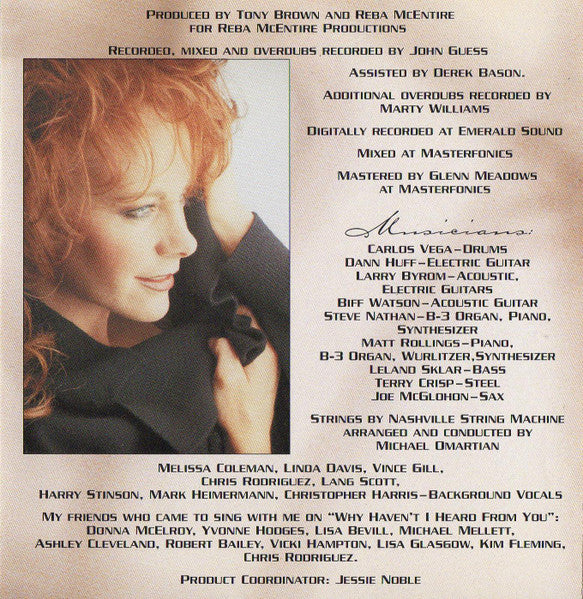 Reba McEntire - Read My Mind (CD) - Image 5