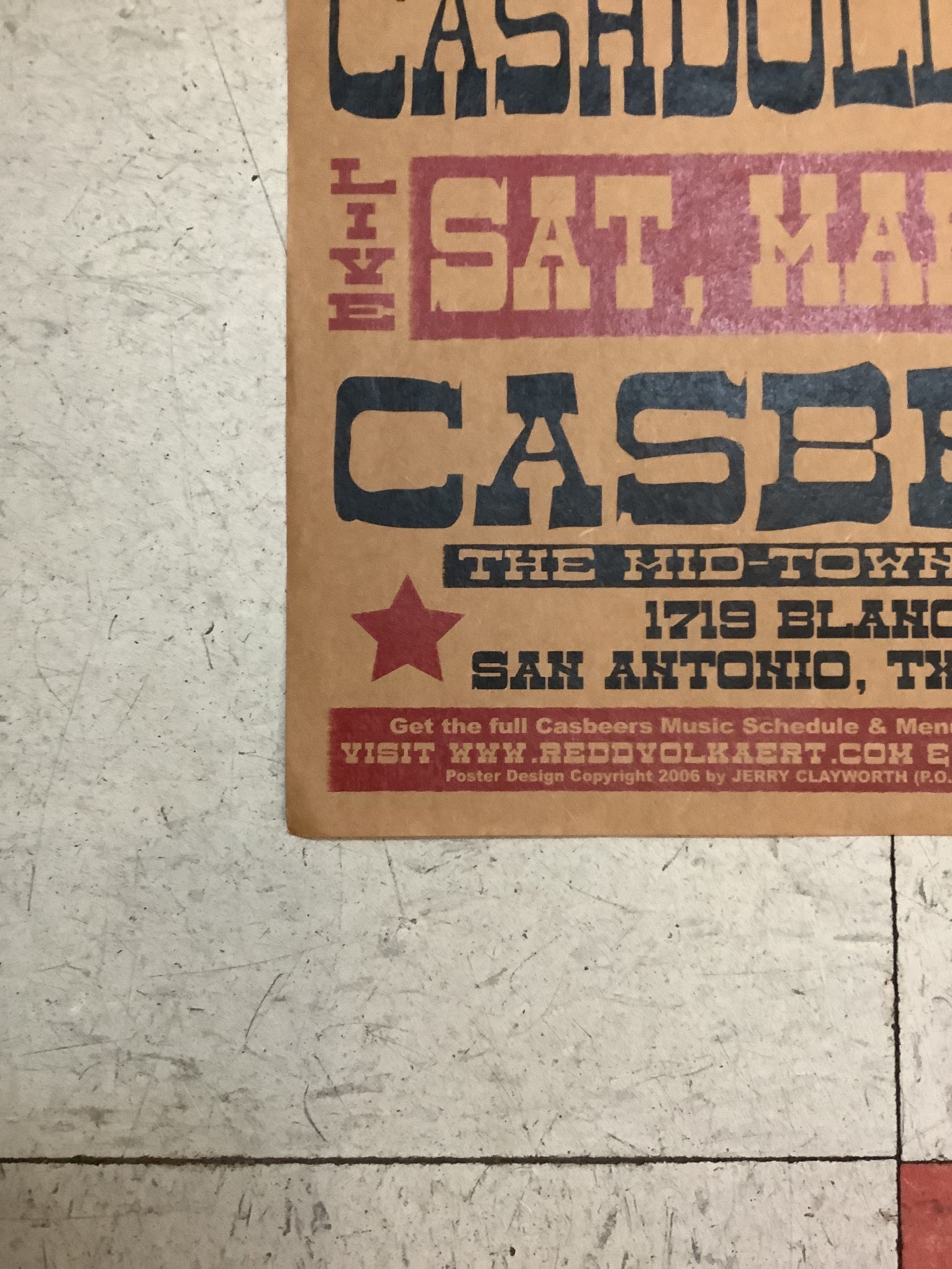 Redd Volkaert and Cindy Cashdollar at Casbeers - 2006 (Poster) - Image 5