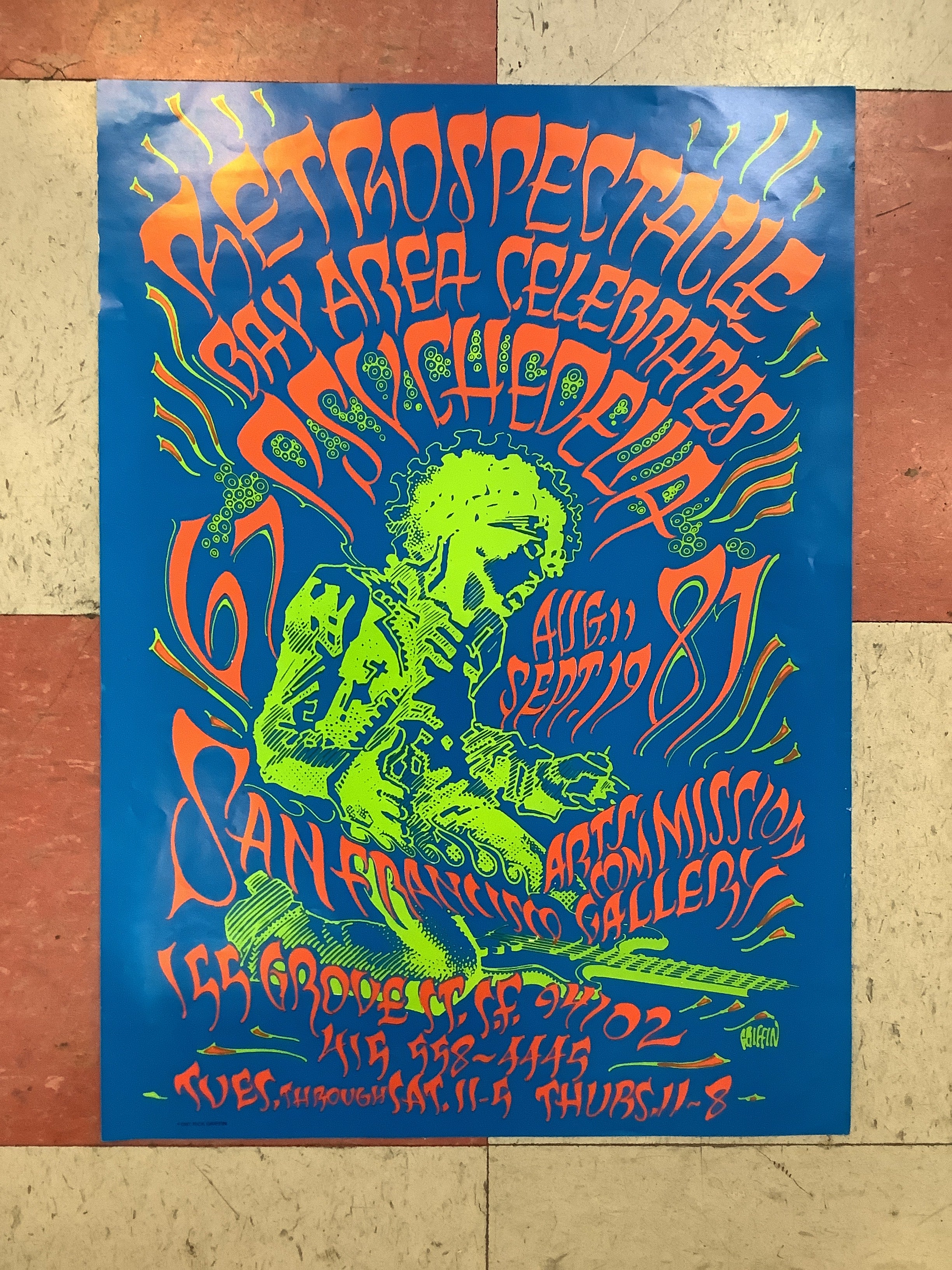 Retrospectacle: Bay Area Celebrates Psychedelia - 1987 (Poster)