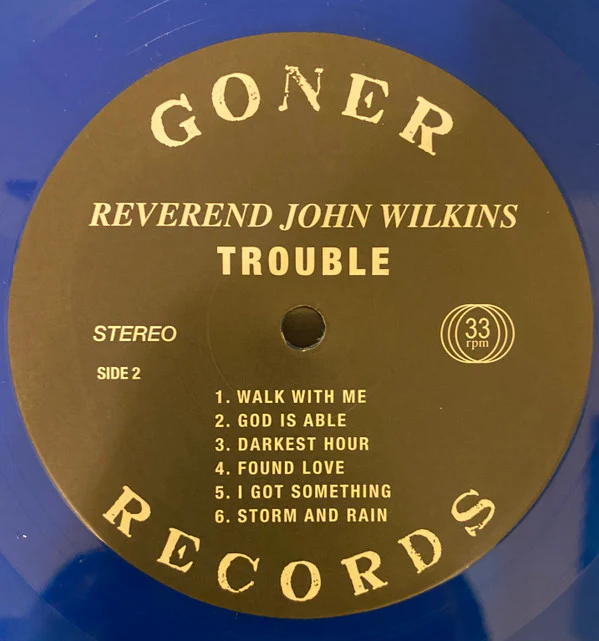 Rev. John Wilkins - Trouble (Vinyl) - Image 4