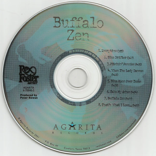 Rex Foster - Buffalo Zen (CD) - Image 3