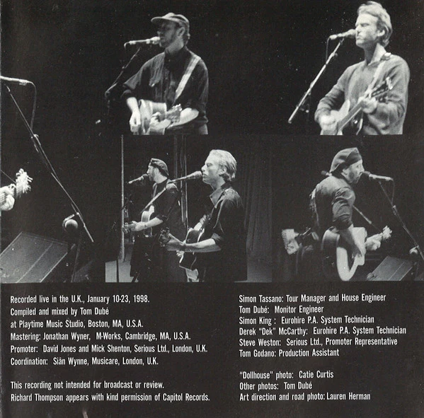 Richard Thompson - Celtschmerz: Live UK '98 (CD) - Image 5