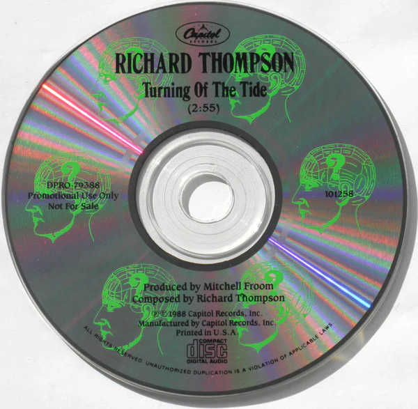 Richard Thompson - Turning Of The Tide (CD) - Image 3