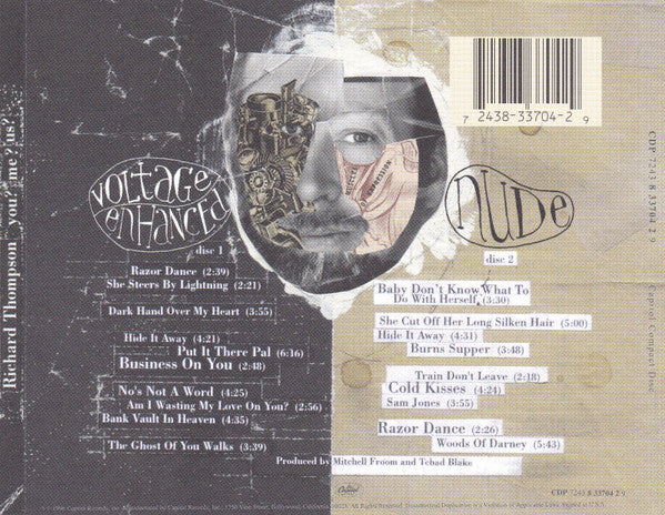 Richard Thompson - You? Me? Us? (CD) - Image 2