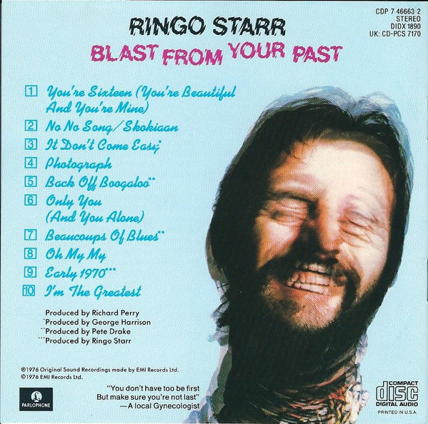 Ringo Starr - Blast From Your Past (CD) - Image 2