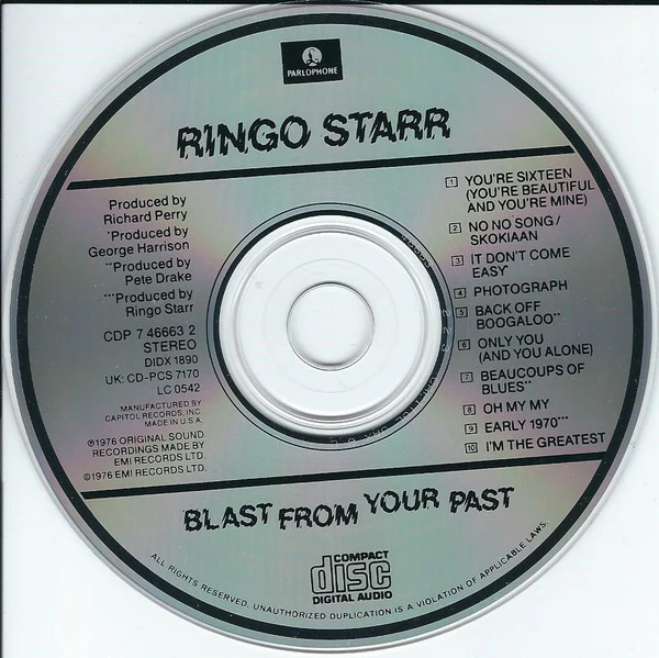 Ringo Starr - Blast From Your Past (CD) - Image 4