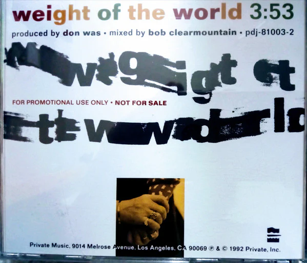 Ringo Starr - Weight Of The World (CD) - Image 3