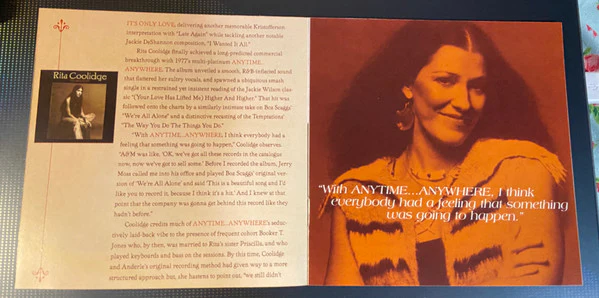 Rita Coolidge - Delta Lady: The Rita Coolidge Anthology (CD) - Image 5