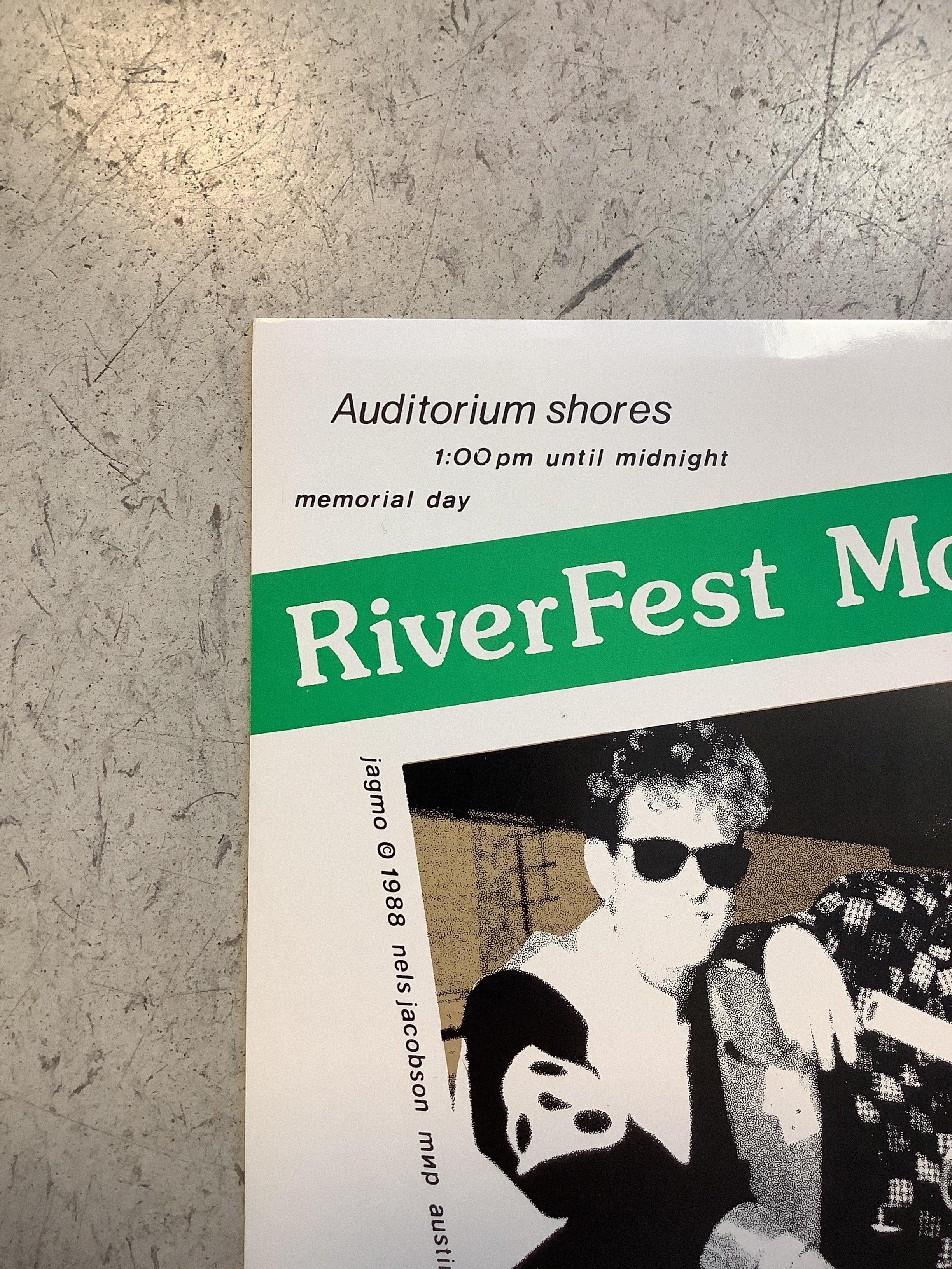 RiverFest at Auditorium Shores - 1988 (Poster) - Image 2