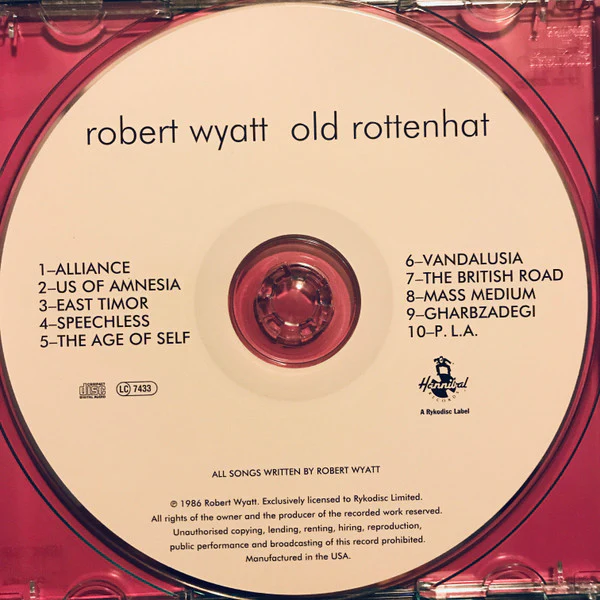 Robert Wyatt - Old Rottenhat (CD) - Image 4