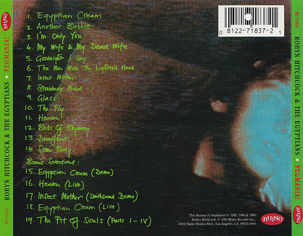 Robyn Hitchcock And The Egyptians* - Fegmania! (CD) - Image 2