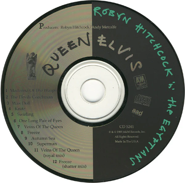 Robyn Hitchcock 'N' The Egyptians* - Queen Elvis (CD) - Image 4