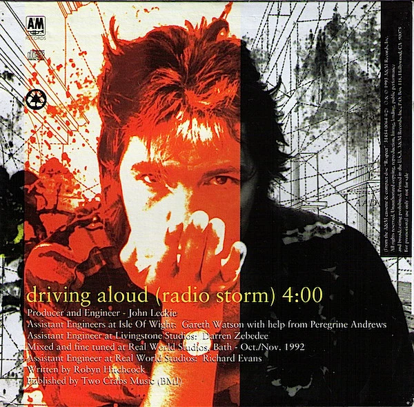 Robyn Hitchcock & The Egyptians - Driving Aloud (Radio Storm) (CD) - Image 2