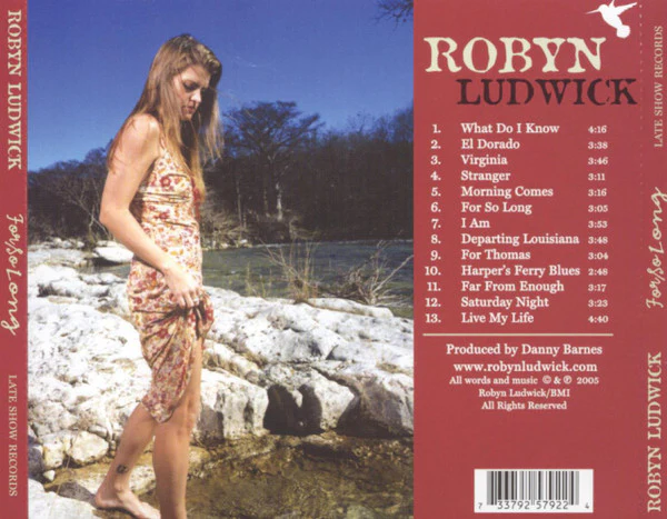 Robyn Ludwick - For So Long (CD) - Image 2