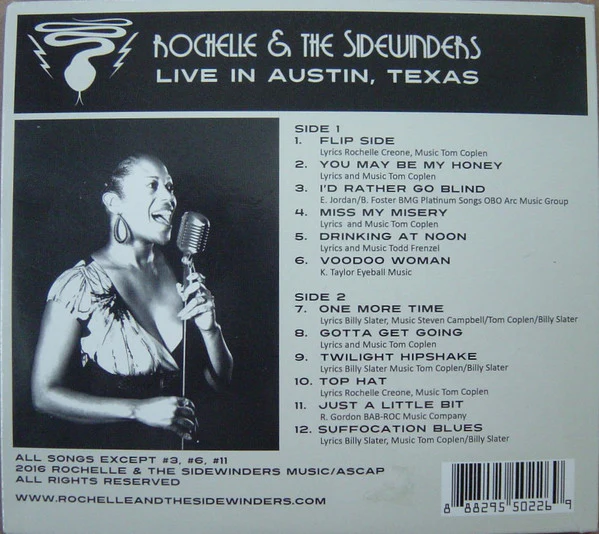 Rochelle & The Sidewinders - Live In Austin, Texas (CD) - Image 2