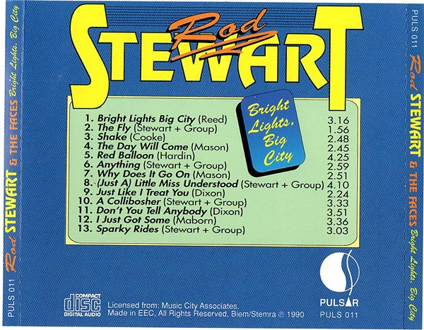 Rod Stewart & Faces  - Bright Lights, Big City (CD) - Image 4
