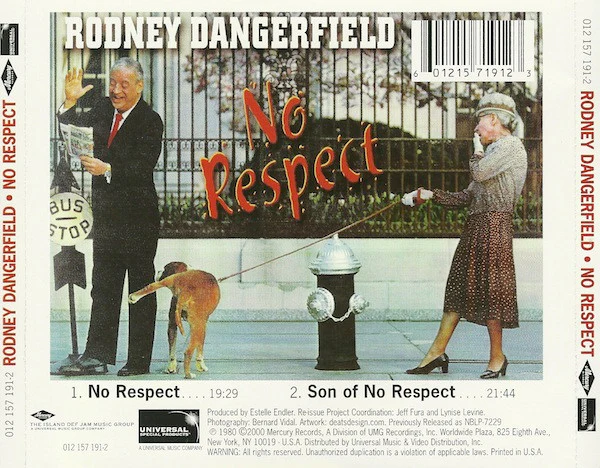 Rodney Dangerfield - No Respect (CD) - Image 2