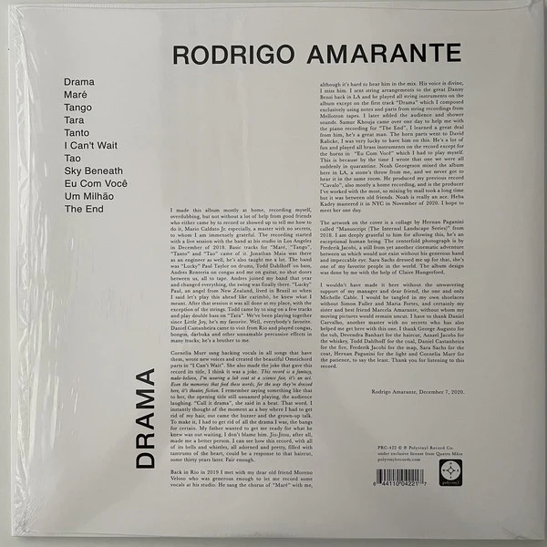 Rodrigo Amarante - Drama (Vinyl) - Image 3