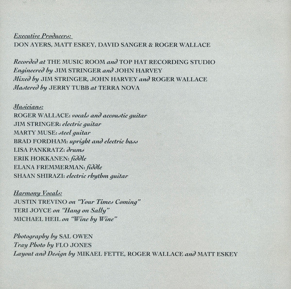 Roger Wallace - Hillbilly Heights (CD) - Image 2
